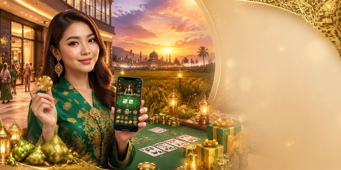 Pemain dari Kedah menikmati permainan baccarat dengan motif batik dalam suasana kasino tempatan