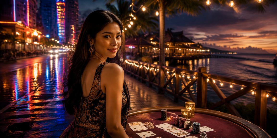 Sabah remaja bermain Teen Patti di platform kasino maya
